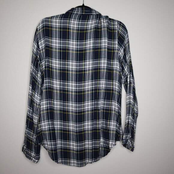 Eddie Bauer Plaid Button Down Shirt, XL - Picture 2 of 5